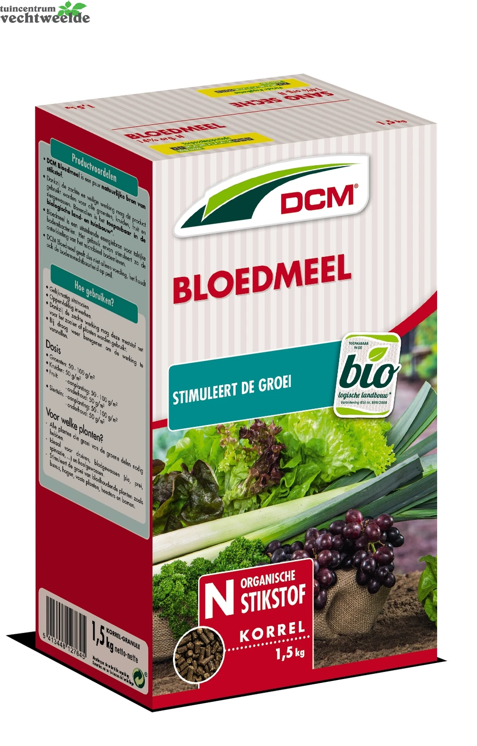 DCM Bloedmeel K 1.5Kg 1 DCM Bloedmeel K 1.5Kg