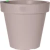 BLOEMPOT EK ROND 80CM TAUPE