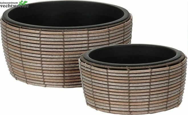 BLOEMPOT ROND SCHAAL Klein Per Stuk 1 BLOEMPOT ROND SCHAAL Klein Per Stuk