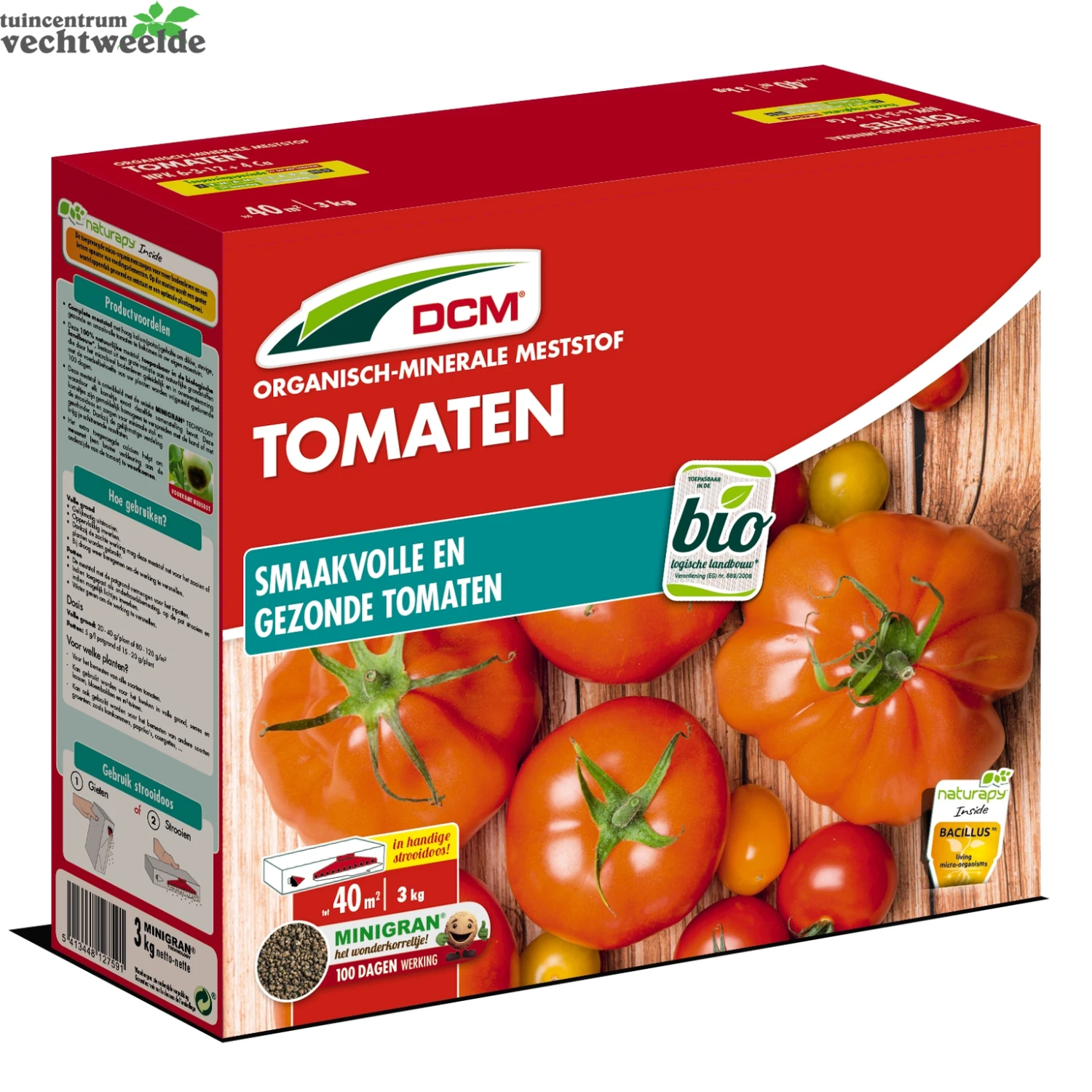 DCM Meststof Tomaten 3 Kg 1 DCM Meststof Tomaten 3 Kg