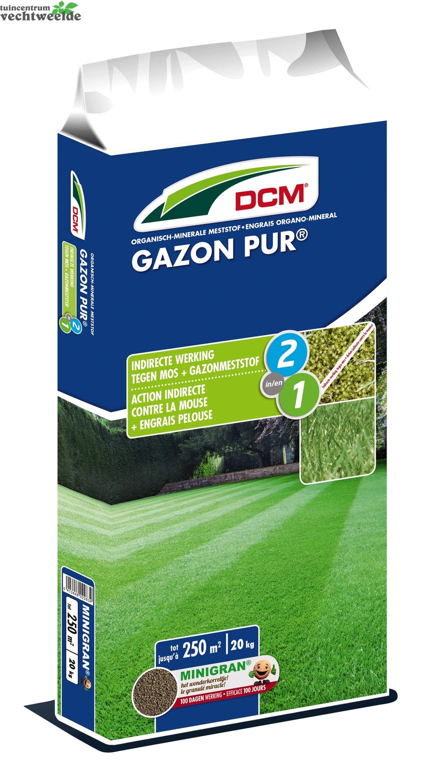 DCM Organische Meststof Gazon Pur® 20 Kg 1 DCM Organische Meststof Gazon Pur® 20 Kg