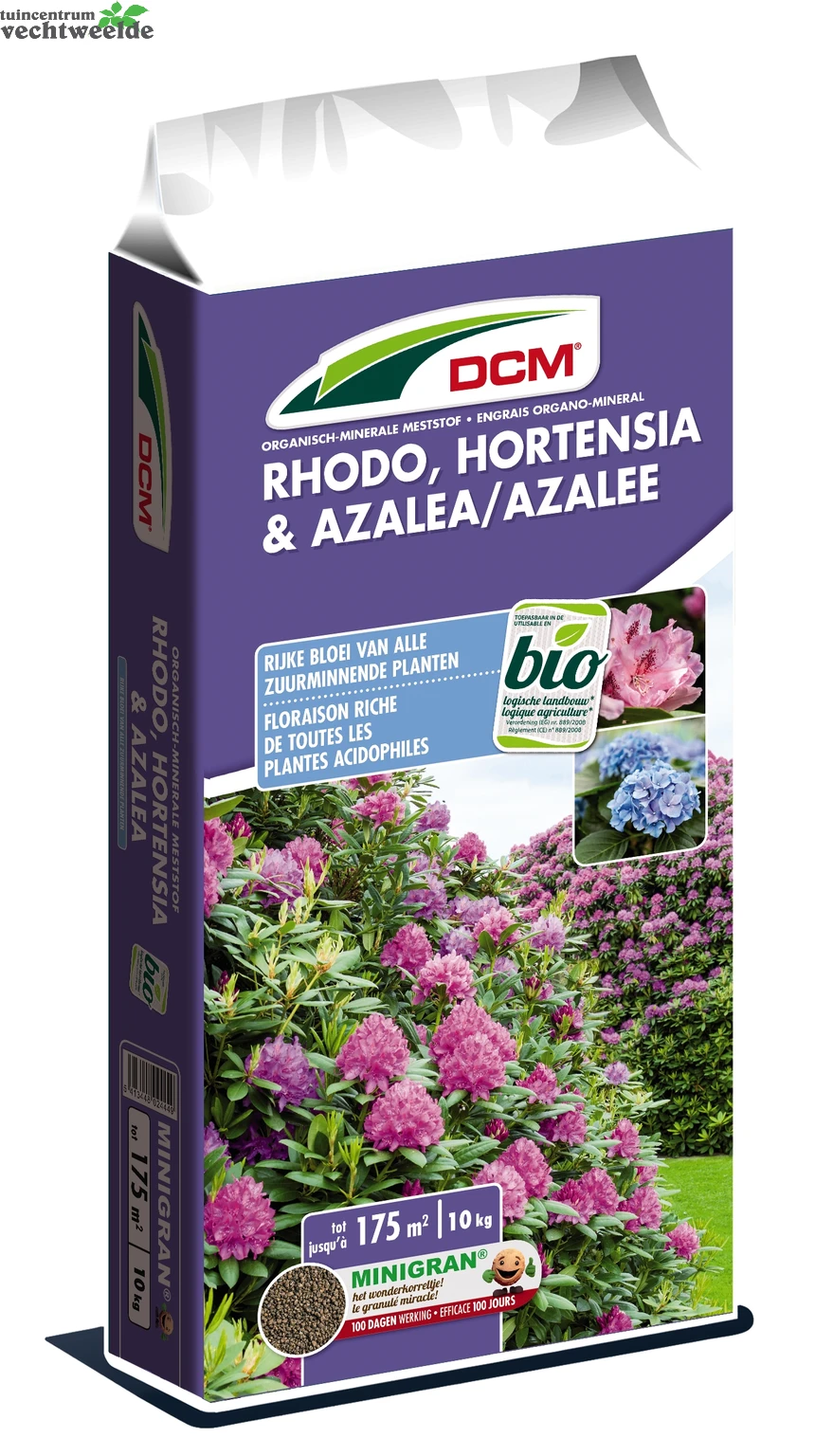 DCM Organische Meststof Rhodo, Hortensia & Azalea 10 Kg 1 DCM Organische Meststof Rhodo, Hortensia & Azalea 10 Kg