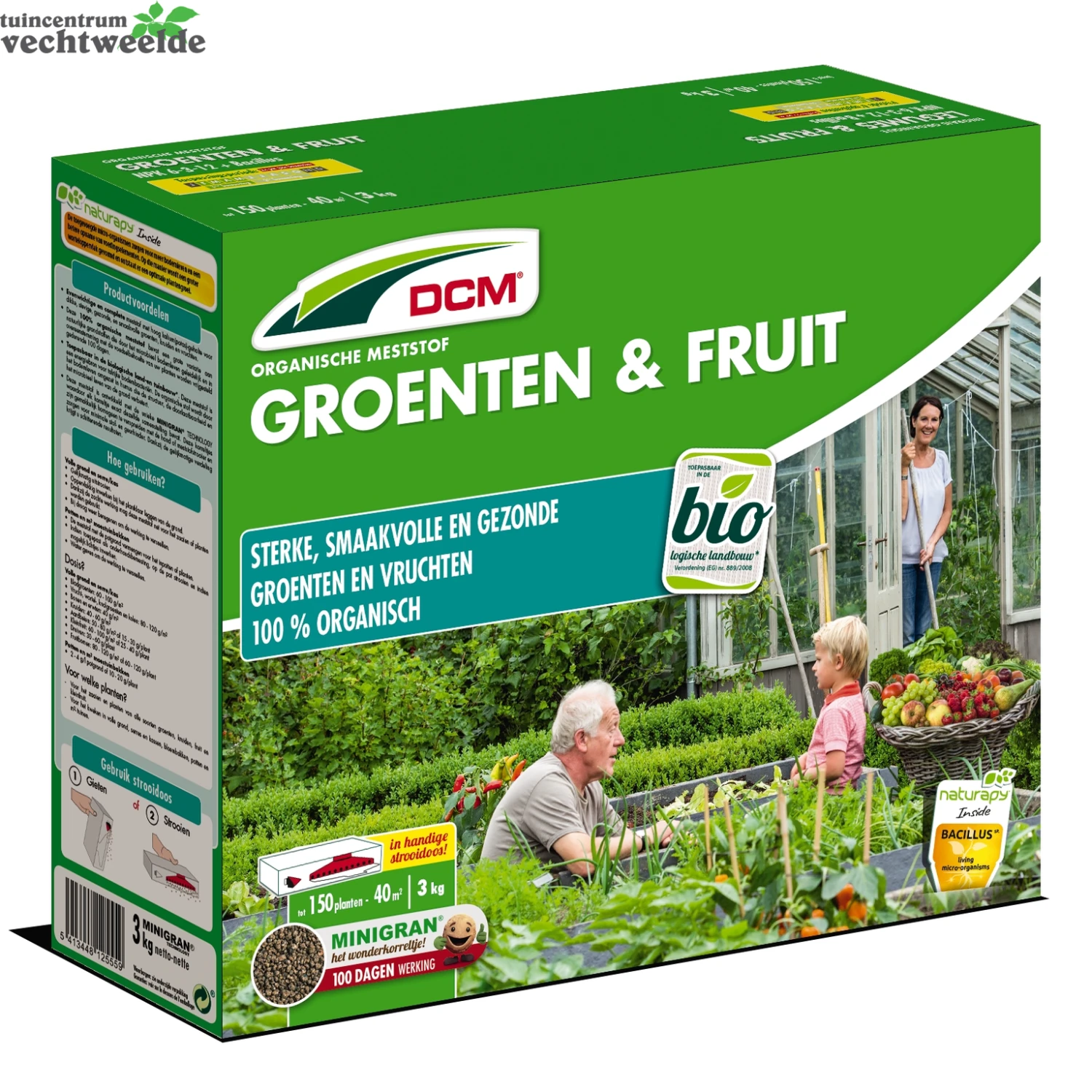 DCM Meststof Groenten & Fruit 3Kg 1 DCM Meststof Groenten & Fruit 3Kg