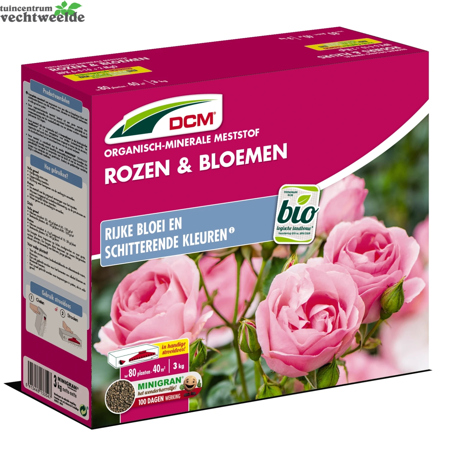 DCM Meststof Rozen&bl. 3 Kg 1 DCM Meststof Rozen&bl. 3 Kg