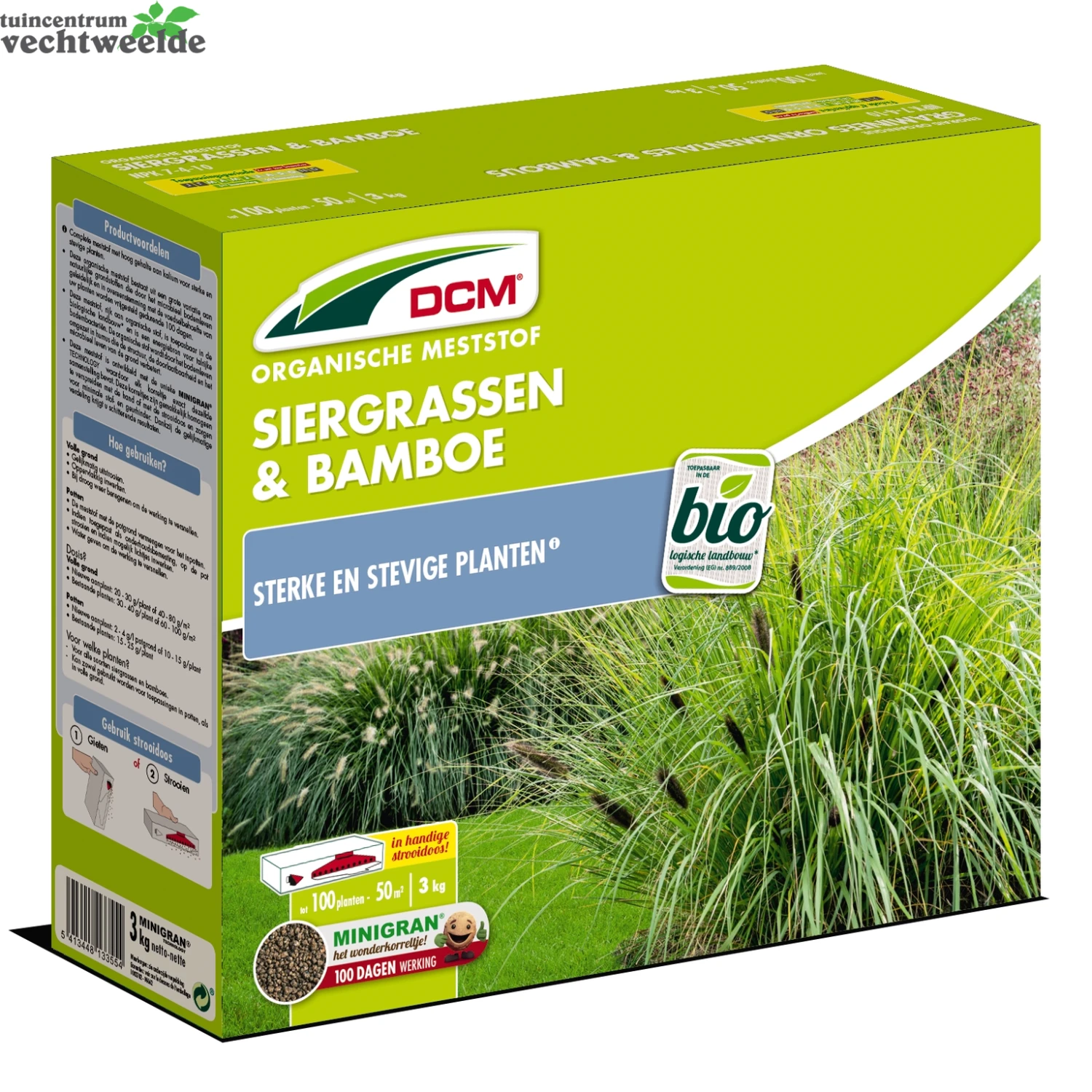 DCM Meststof Siergr&bamboe 3 Kg 1 DCM Meststof Siergr&bamboe 3 Kg