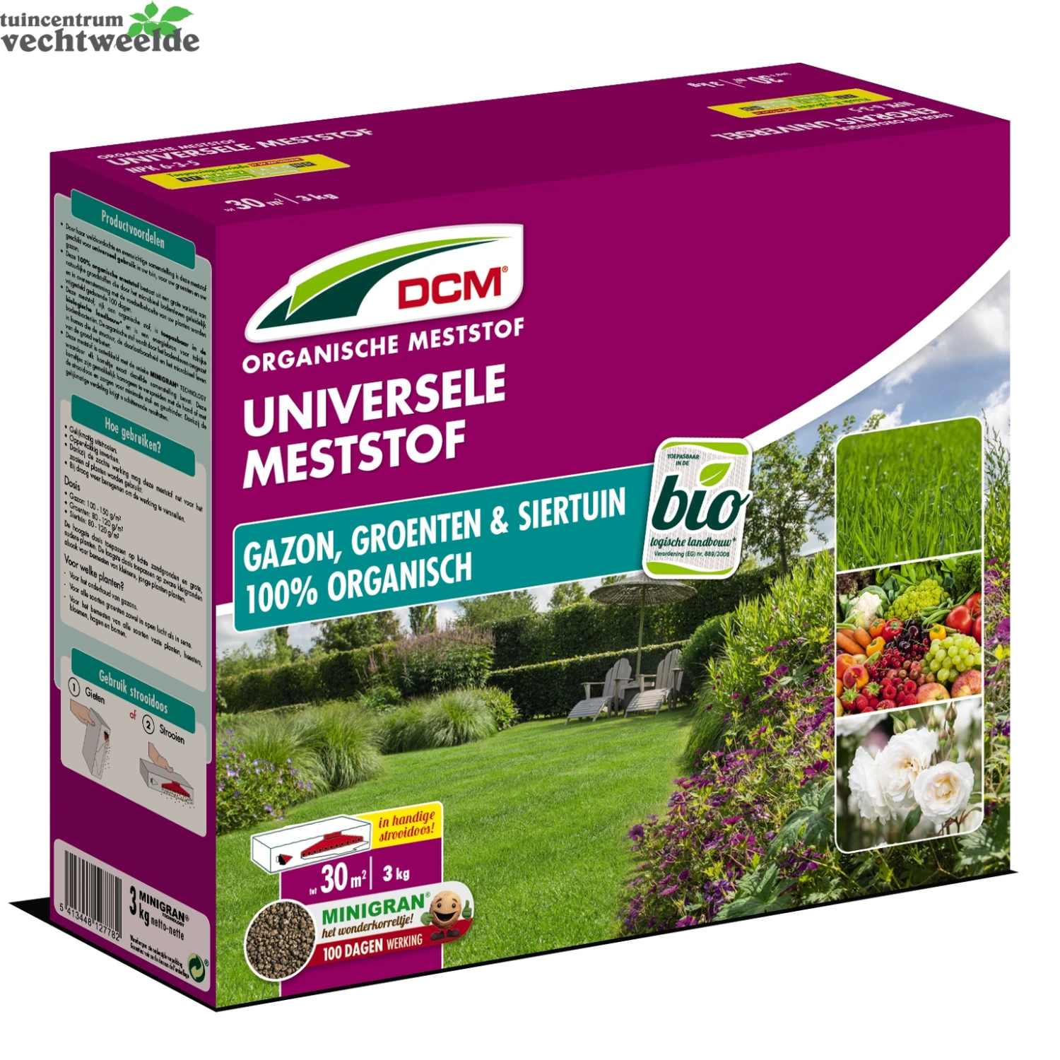 DCM Meststof Universeel Mg 3Kg 1 DCM Meststof Universeel Mg 3Kg