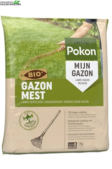 Pokon Bio Gazonmest 75 M2 1 Pokon Bio Gazonmest 75 M2