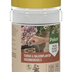 Pokon Bio Terras & Balkon Planten Voedingskegels 40 Stuks