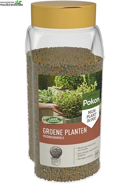 Pokon Groene Planten Langwerkende VoedingsKorrels 800 Gram 1 Pokon Groene Planten Langwerkende VoedingsKorrels 800 Gram