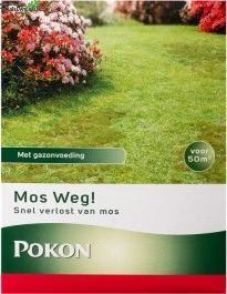 Pokon Mos Weg! 50 M2 1750 Gram 3 Pokon Mos Weg! 50 M2 1750 Gram - Afbeelding 3