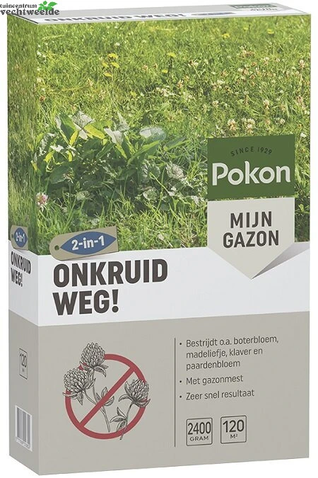 Pokon Onkruid Weg! 120 M2 2400 Gram 1 Pokon Onkruid Weg! 120 M2 2400 Gram