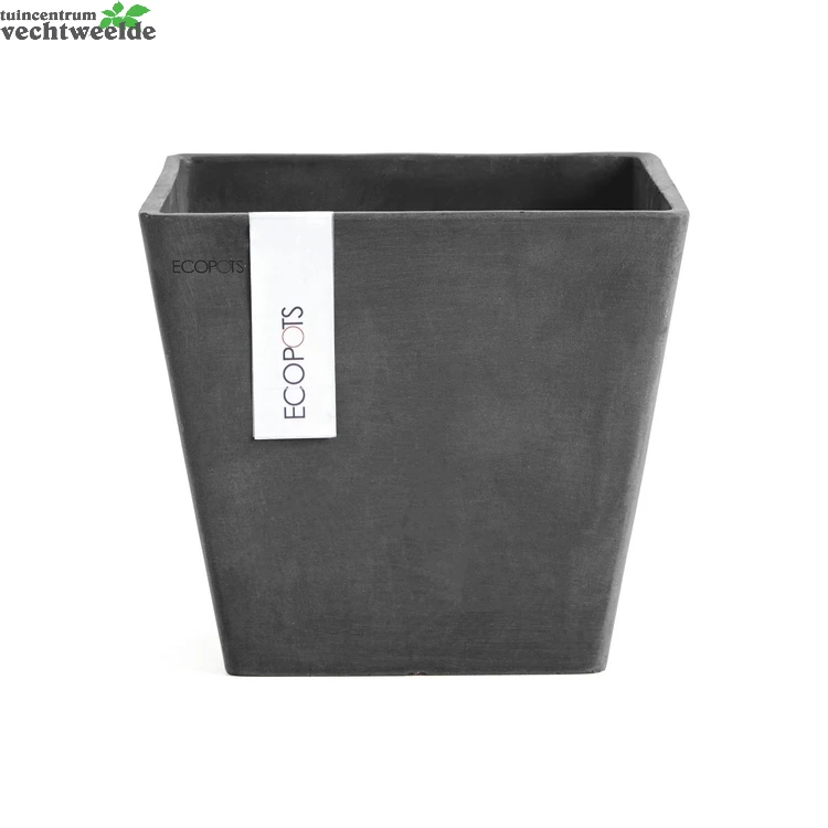 Pot Rotterdam Dnkrgrijs L20b20cm 1 Pot Rotterdam Dnkrgrijs L20b20cm