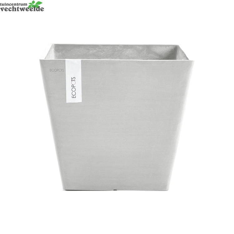 Pot Rotterdam Witgrijs L50b50h46cm 1 Pot Rotterdam Witgrijs L50b50h46cm