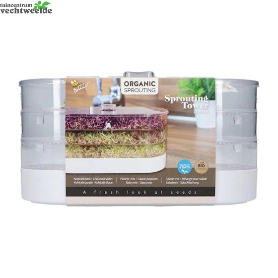 Sprouting Tower 4-laags 2 Sprouting Tower 4-laags - Afbeelding 2